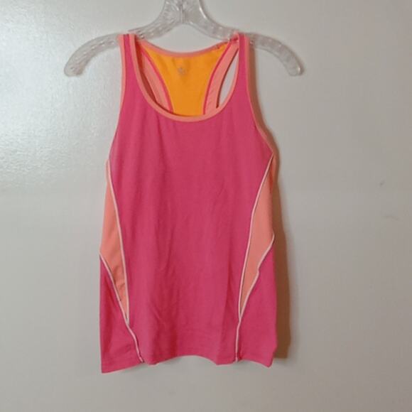 Gap Fit orange pink workout top  Medium - Picture 1 of 8